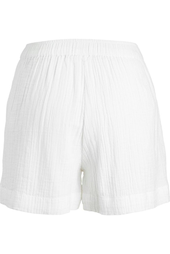 Muslin shorts, white